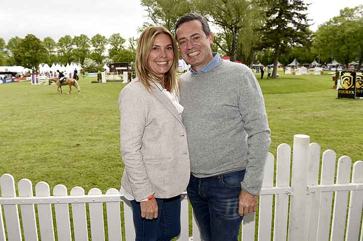 Dr. Christian und Dr. Christiane Hirmer  beim Welcome-Abend Pferd International 2023 auf der Olympia-Reitanlage in München Riem am 18.05.202 (©Foto: Agency People Image, Michael Tinnefeld) 
